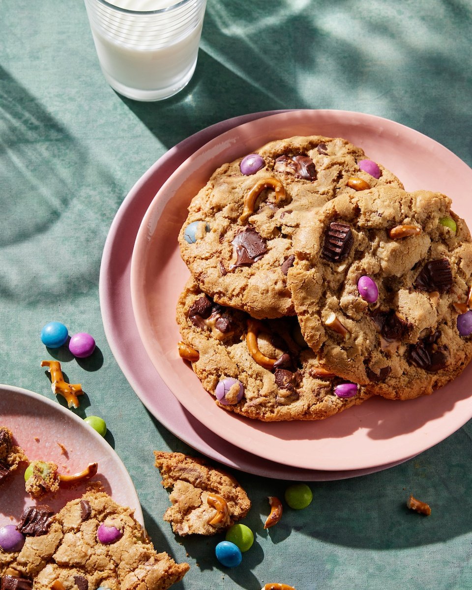 cookies on a plate from the Ambitious Kitchen Cookbook