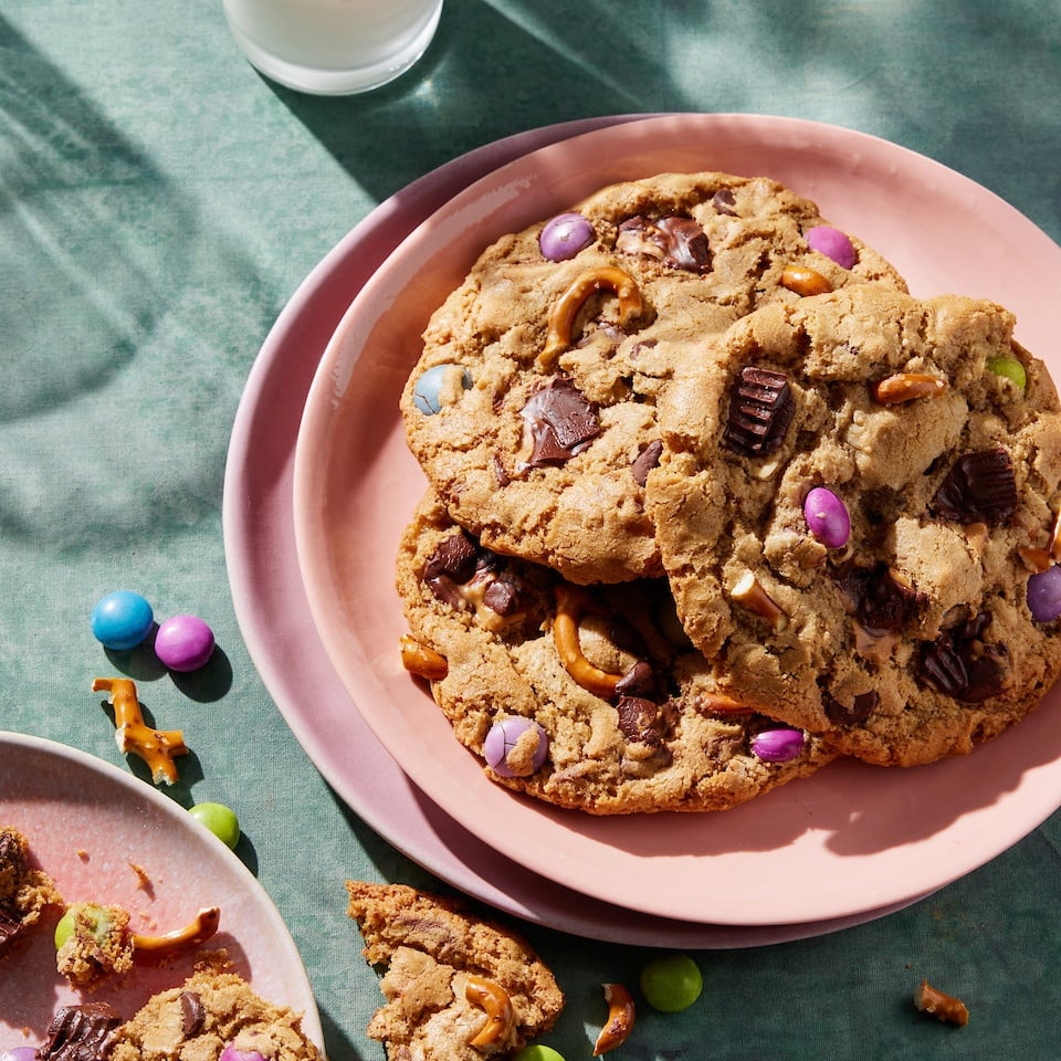 cookies from the Ambitious Kitchen Cookbook on a plate