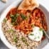 slow cooker chicken tikka masala in a bowl