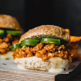 Healthy turkey sloppy joes